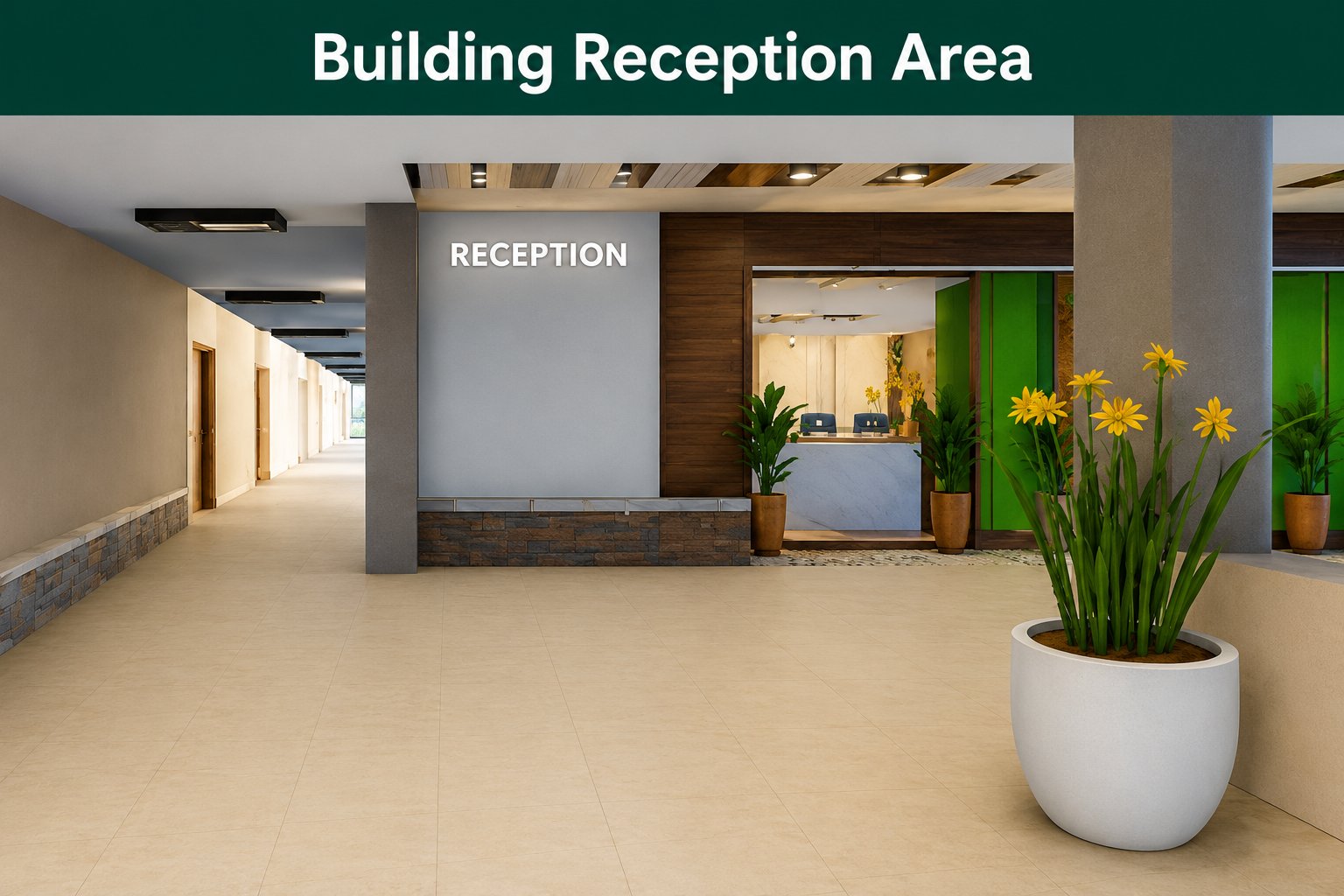 Building Reception Area
