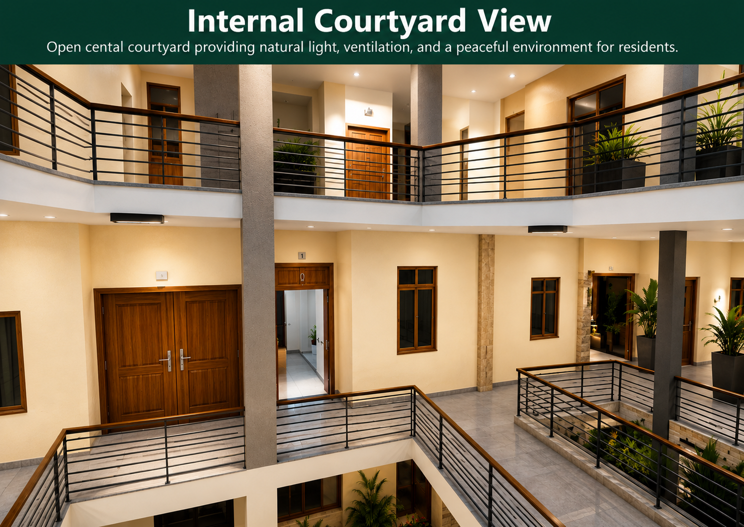 Internal Courtyard View