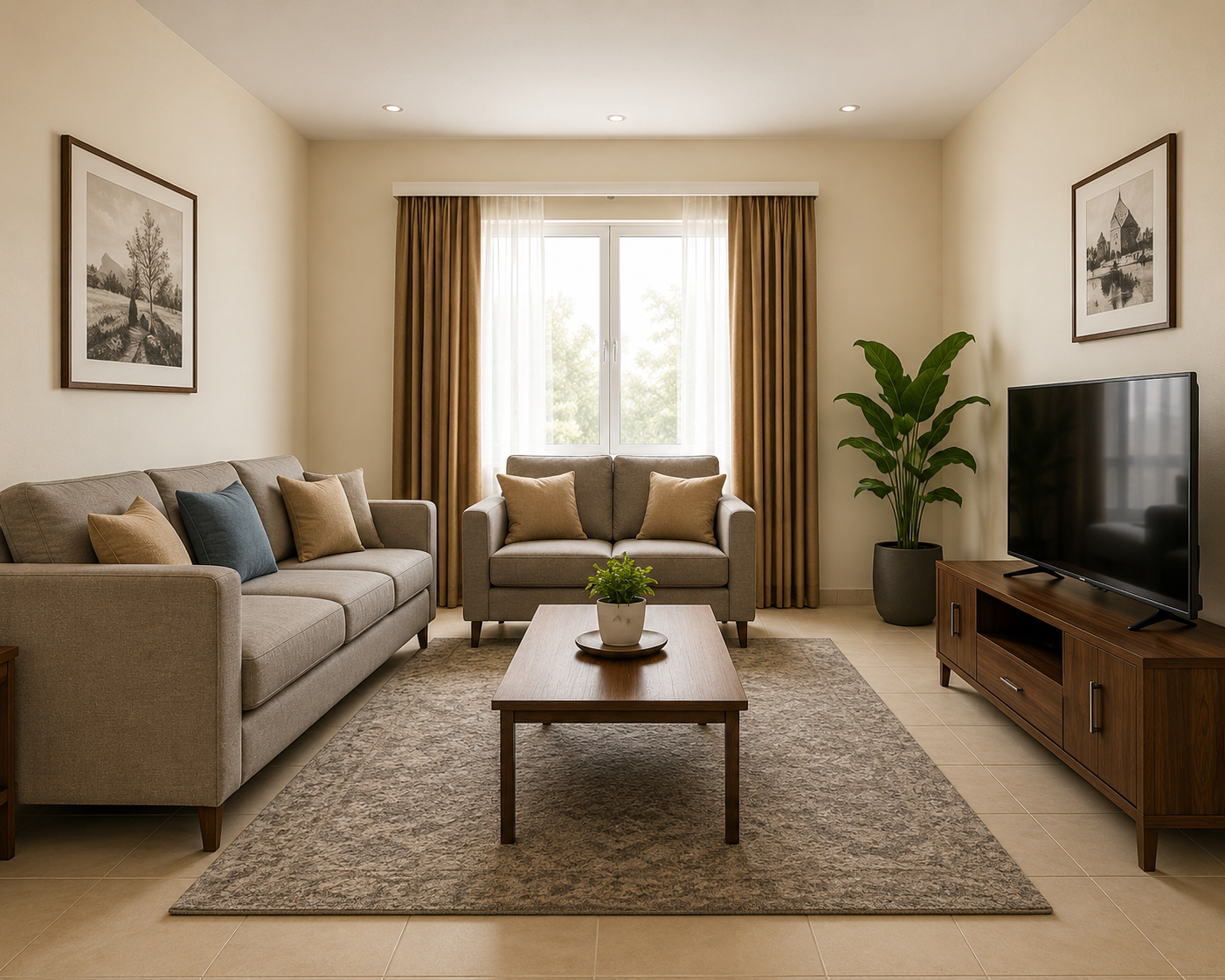 Apartment Living Room Interior
